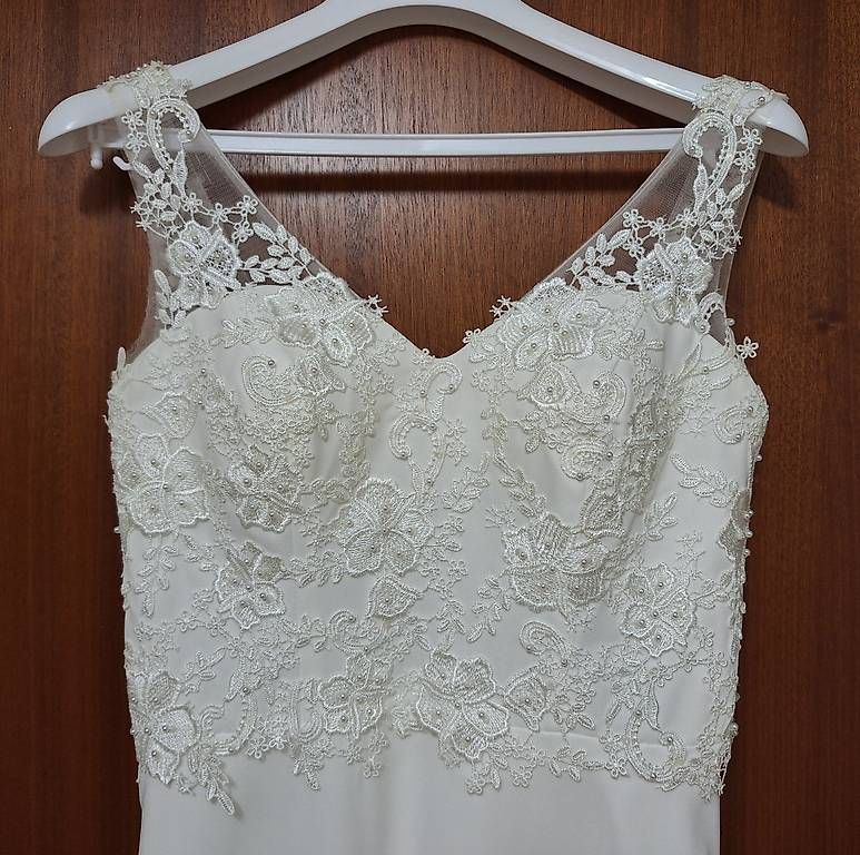 Vestiti: BRAUTKLEID VON KLEEMEIER Gr.34/36 – Usato da Ettingen venduto da motorina