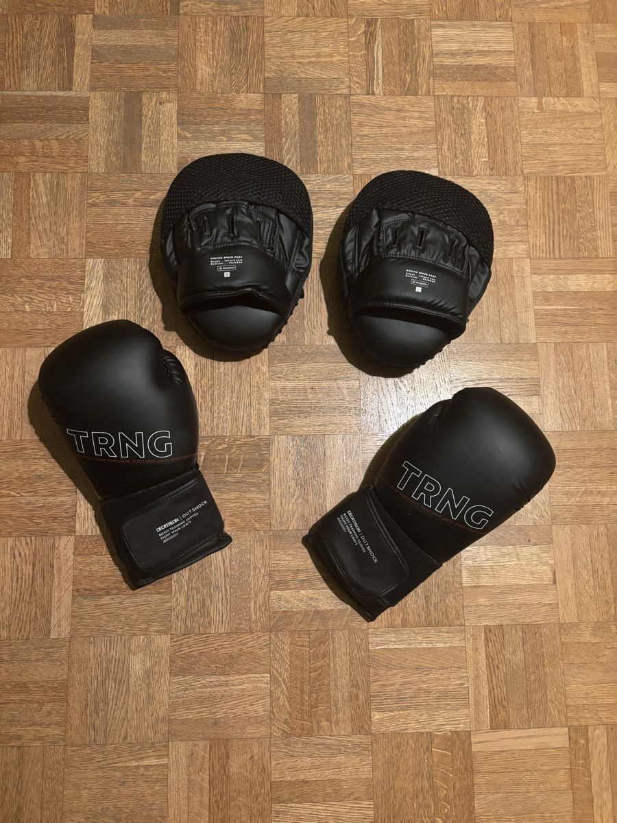 Decathlon Guanti & manicotti: Boxhandschuhe mit Pads – Usato da Küsnacht ZH venduto da lui_jv2f 1