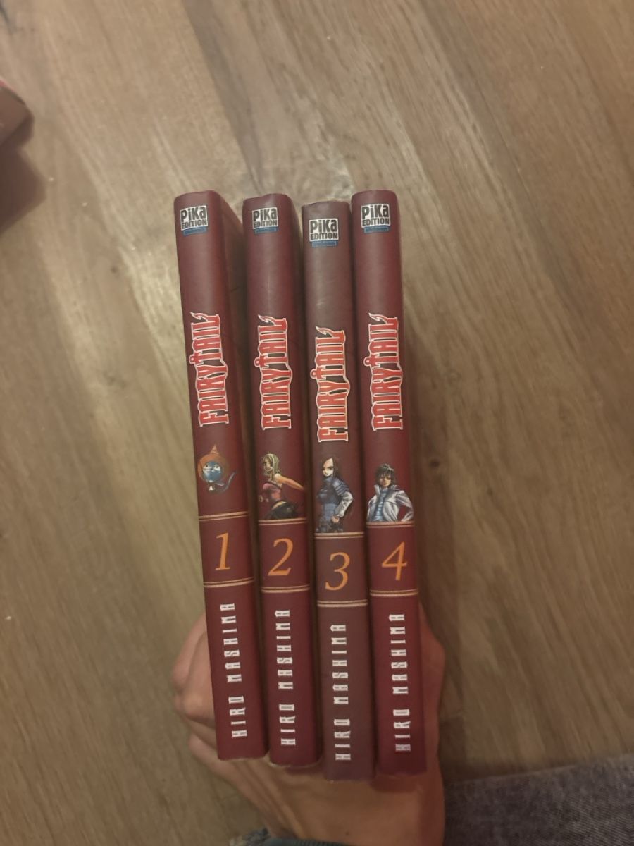 BD: Fairy tail 1-4 – Neuf (Voir description) à Founex par vic_sn5n