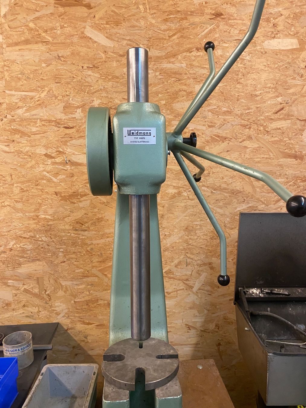 Weidemann Alle Maschinen: Dornpresse Weidmann HWP5 – Gebraucht aus Sargans von  2