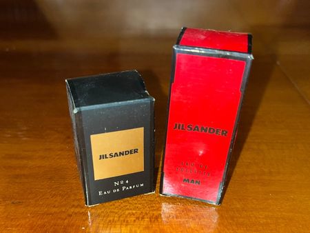 Jil Sander No.4 EdP + Man EdT, Vintage Set,