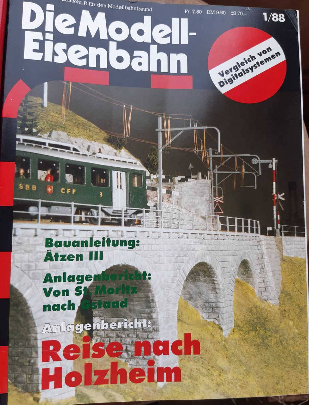Riviste & Magazine: Die Modell- Eisenbahn – Usato da Lengnau venduto da robinie02 1
