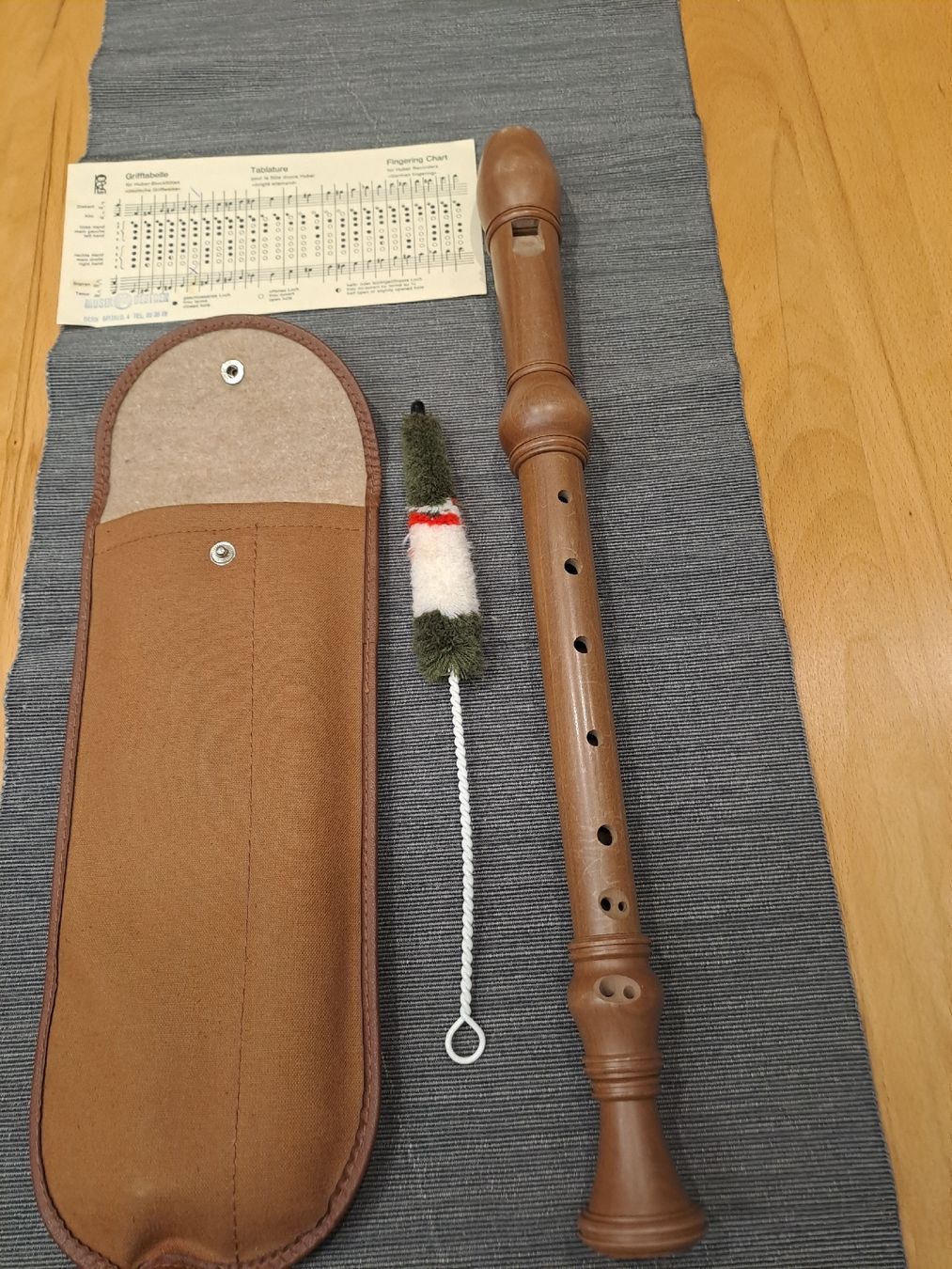 Musikinstrumente: Blockflöte Huber – Gebraucht aus Niederbipp von Brocki-Bude4704