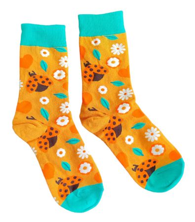 Socken Marienkäfer / Ladybug