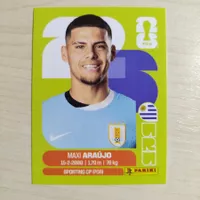 Maxi ARAÚJO, URU 16, Panini WM 2026