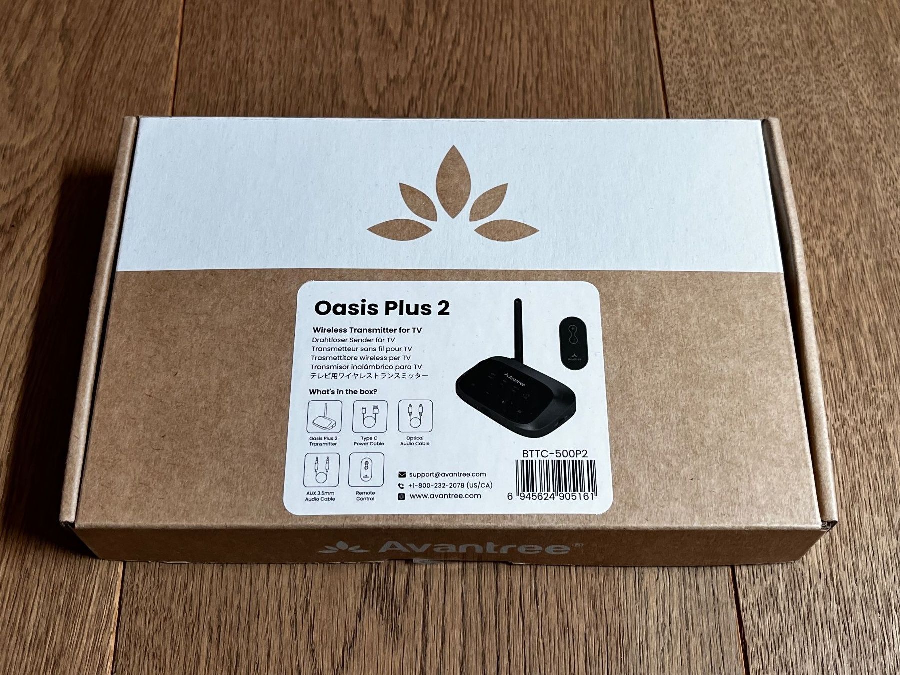 Unità & Adattatore: Avantree Oasis+2 Bluetooth Transmitter – Nuovo e nell'imballaggio originale da Nesslau venduto da Pbon