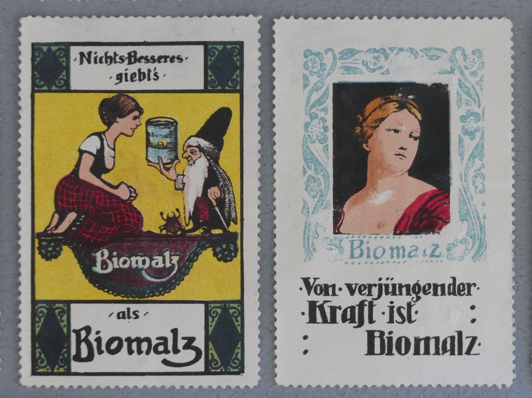 Tous les timbres: ALTE REKLAMEMARKEN BIOMALZ – D'occasion à Balgach par Zwischenraum 4