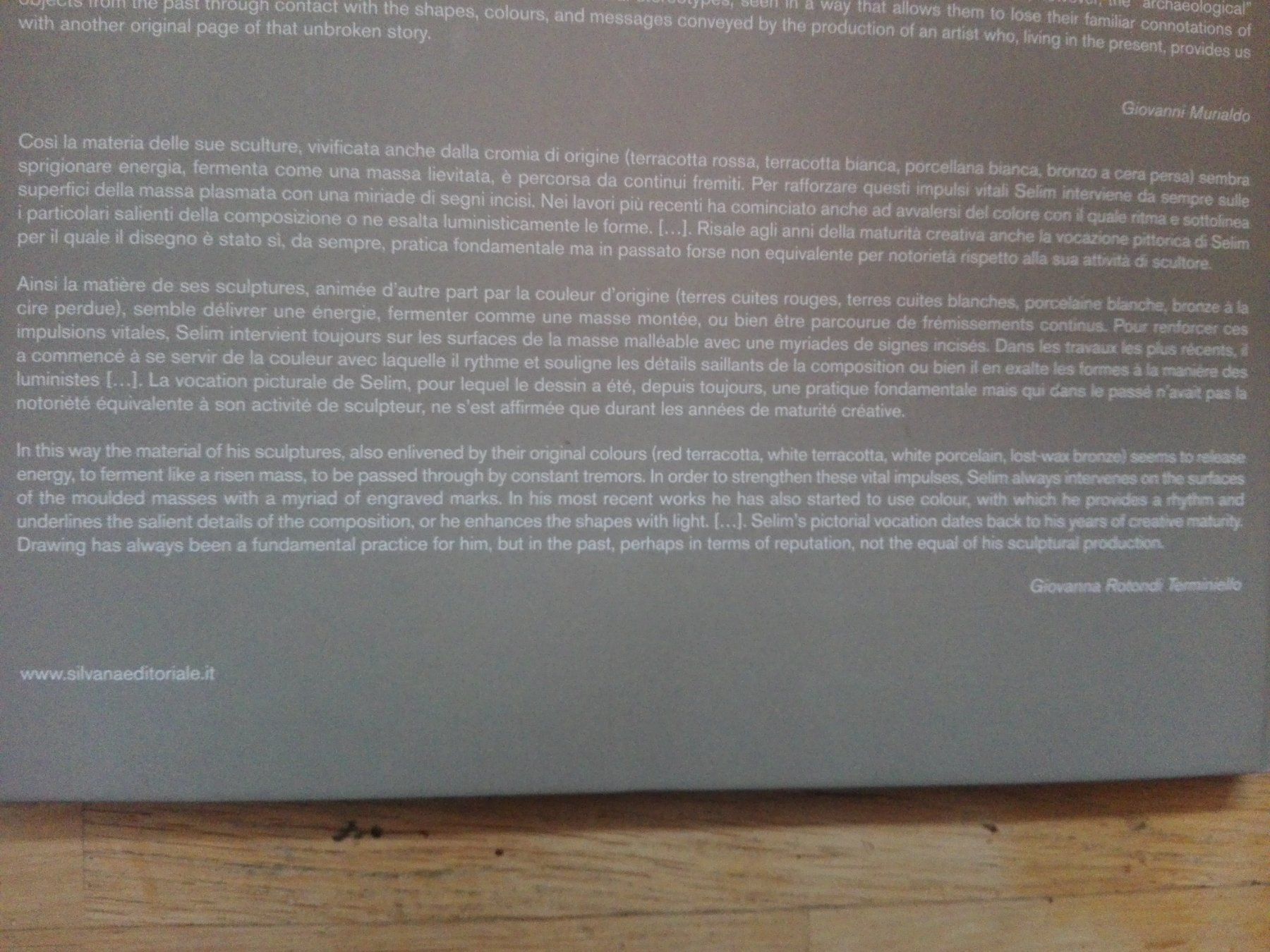 Livres: Selim - Step between Steps (Time of Materials)   >De-Fr-It< – D'occasion à St.Galllen par elkaphone 8
