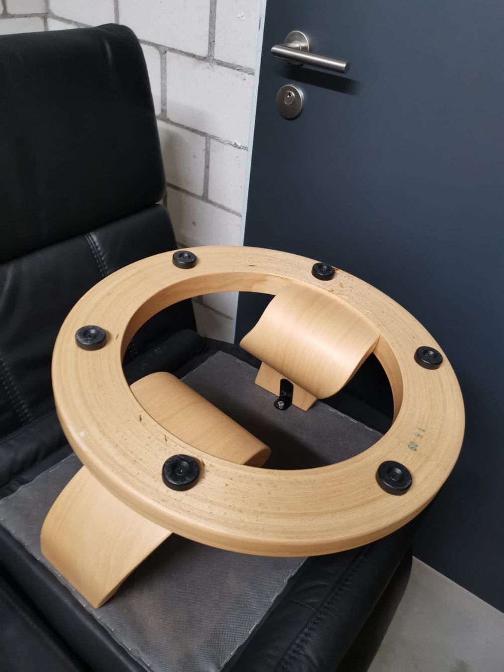 Himolla Poltrone: Bequemer Ledersessel mit Hocker Marke Himolla – Usato da Oeschgen venduto da lendita1990 6