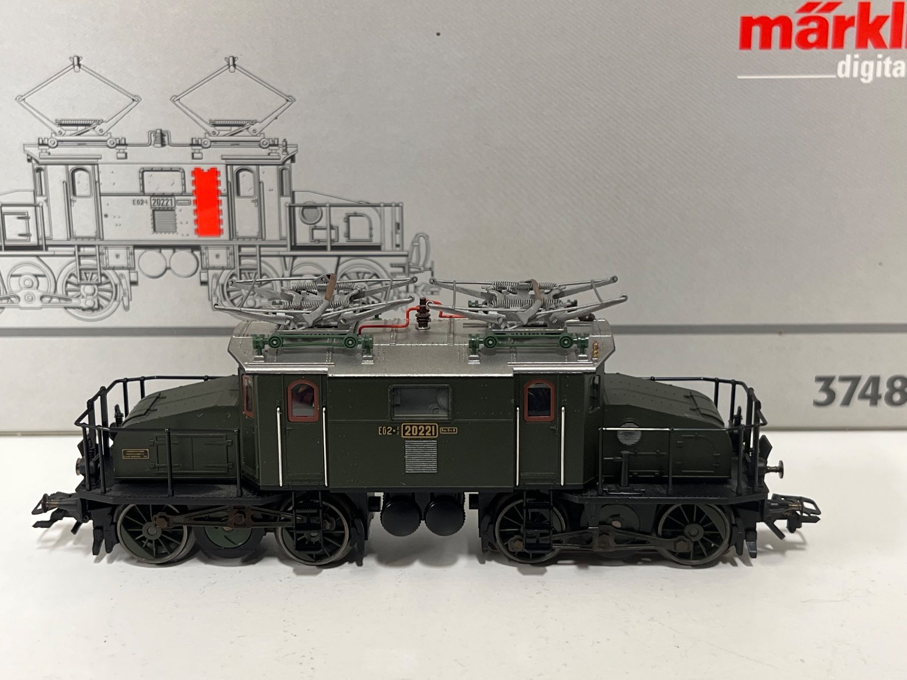 Märklin Modellini di ferrovie: Märklin 37481 EG 2 x 2/2 Bay.Sts.B. Digital – Nuovo (secondo la descrizione) da Neuenhof venduto da ludovicco 2