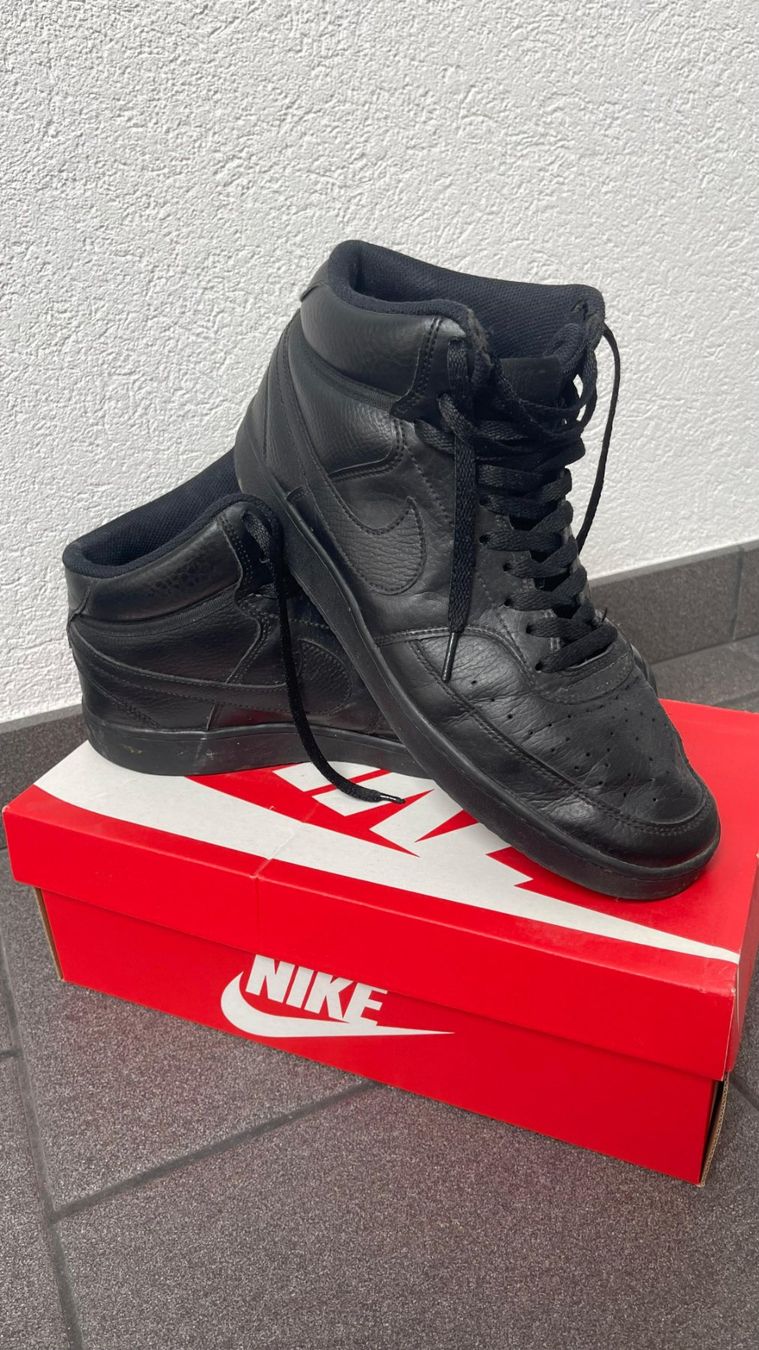 Nike Herrenschuhe: Nike Court Vision Mid Gr. 44.5 Schwarz – Gebraucht aus Neukirch (Egnach) von sil_88cz 2
