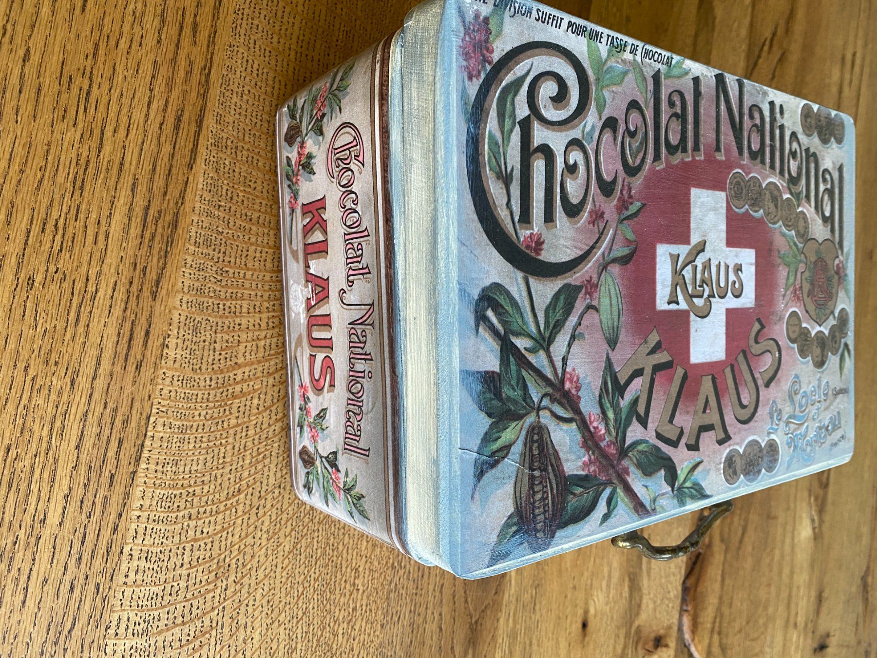 Portagioie: Vintage Holzschatulle – Usato da Gerolfingen venduto da Regenbogen88 6