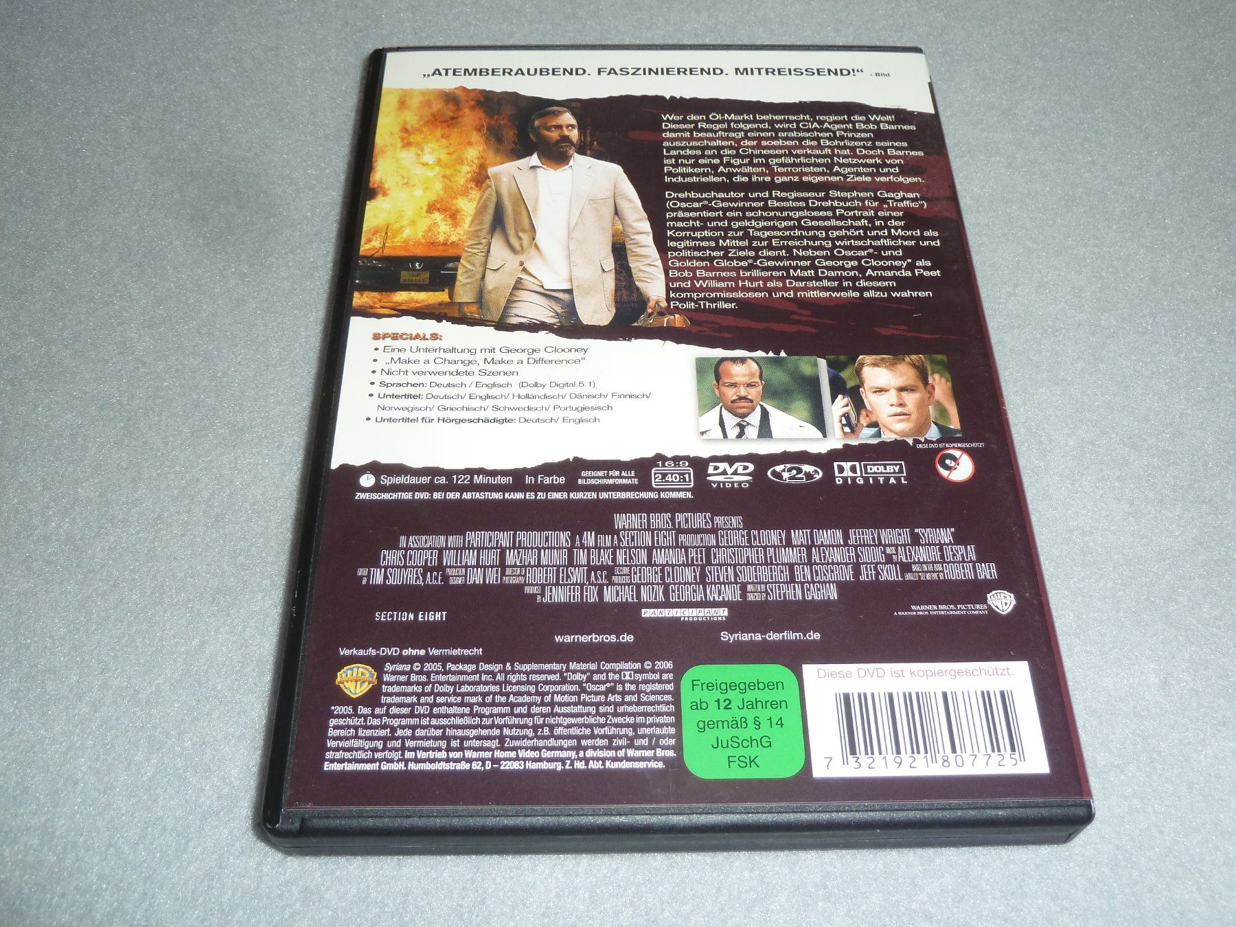 Tutti i DVDs: DVD - Syriana - Korruption ist alles – Usato da Hofstetten SO venduto da LudoHoFl 1