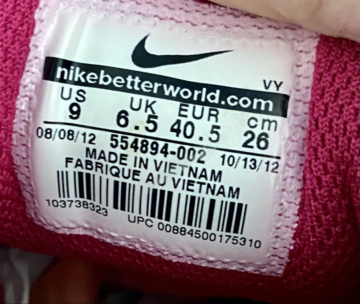 Nike Scarpe da donna: Nike Air Max Run Lite 4, taille 40.5 – Usato da Lausanne venduto da Vracorama 6