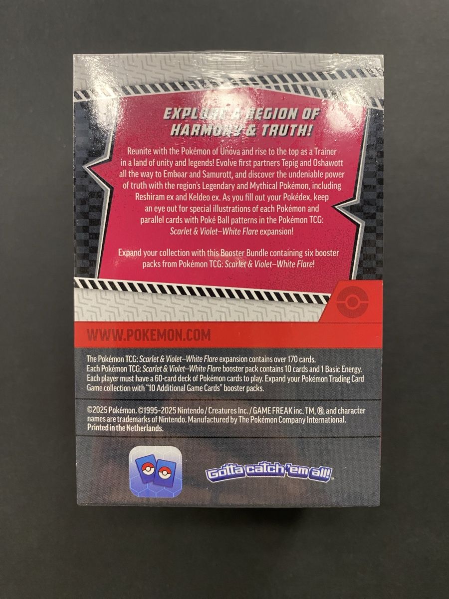 Pokémon Sammelbilder & Trading cards: Scarlet & Violet White Flare Booster Bundle Englisch – Neu und originalverpackt aus Oberglatt ZH von DSGS37 1