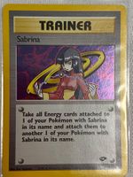 Sabrina -20/132 Gym Challenge —Holo Pokémon  karte