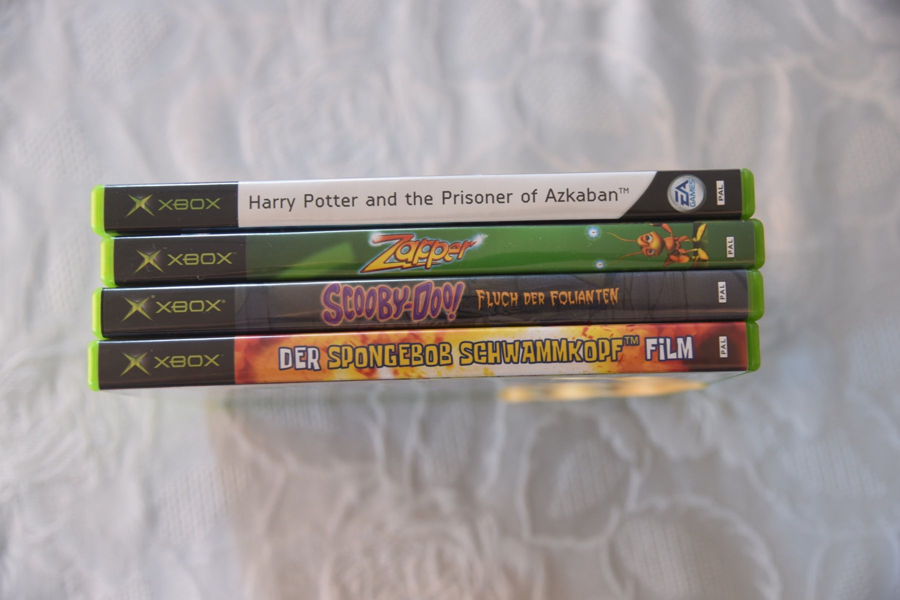 Giochi: Harry Potter + Zapper + Scooby Doo + Spongebob (CIB) – Usato da Frenkendorf venduto da gelbeZinnie