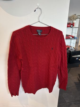 Polo Ralph Lauren Strickpullover rot - Grösse XL (18-20)