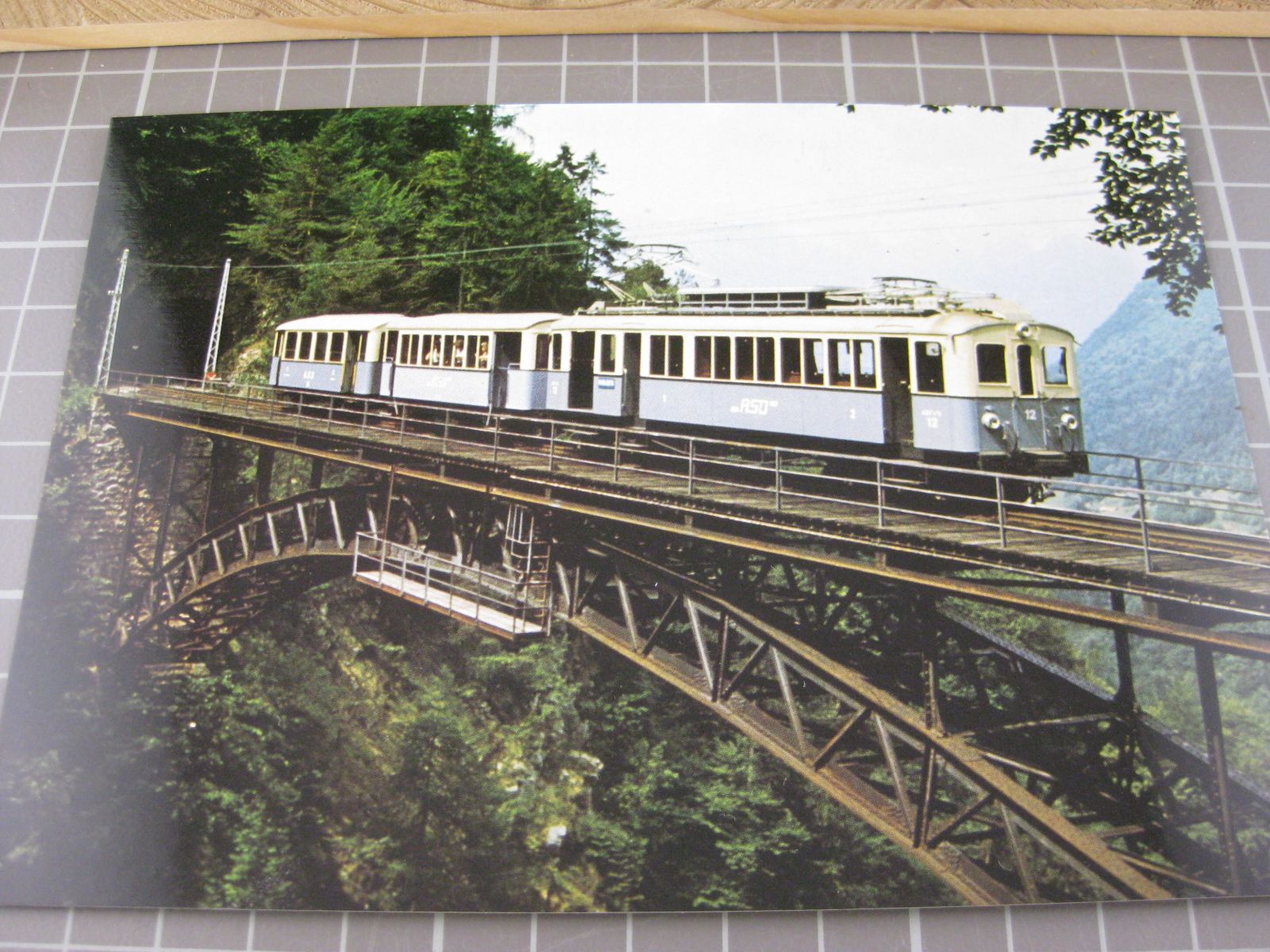 Cartoline postali: AK Viadukt mit Zug  – Nuovo (secondo la descrizione) da Malters venduto da Marosko
