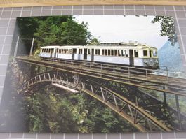 AK Viadukt mit Zug 