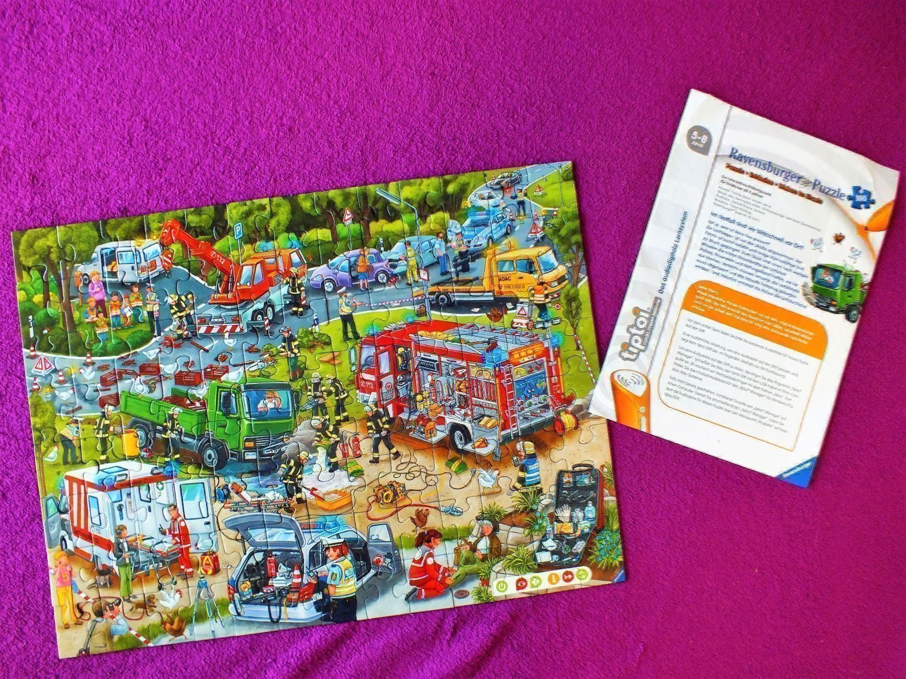 Tiptoi Puzzles: tiptoi Puzzle - Im Einsatz – Gebraucht aus Müllheim Dorf von Seeeule01 4