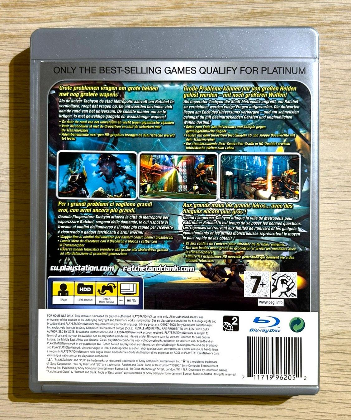 Sony Spiele: Ratchet & Clank Tools of Destruction PS3 – Gebraucht aus St. Gallen von Alpine.Arcade 1