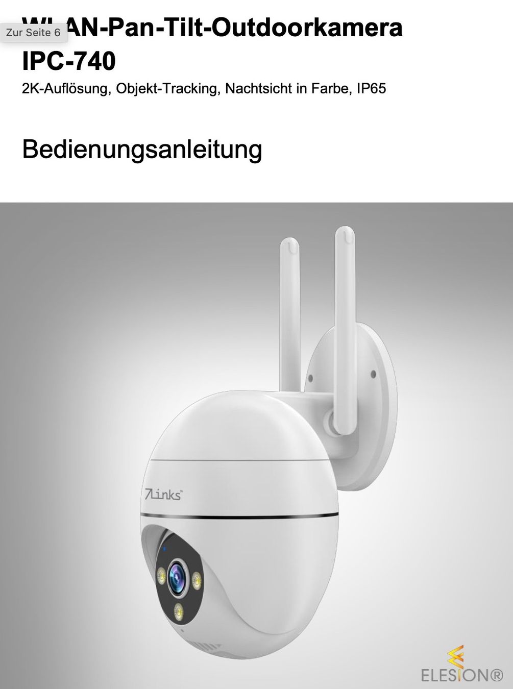 Fotocamera: Kamera 7 Links – Usato da Liedertswil venduto da ELRITS 1