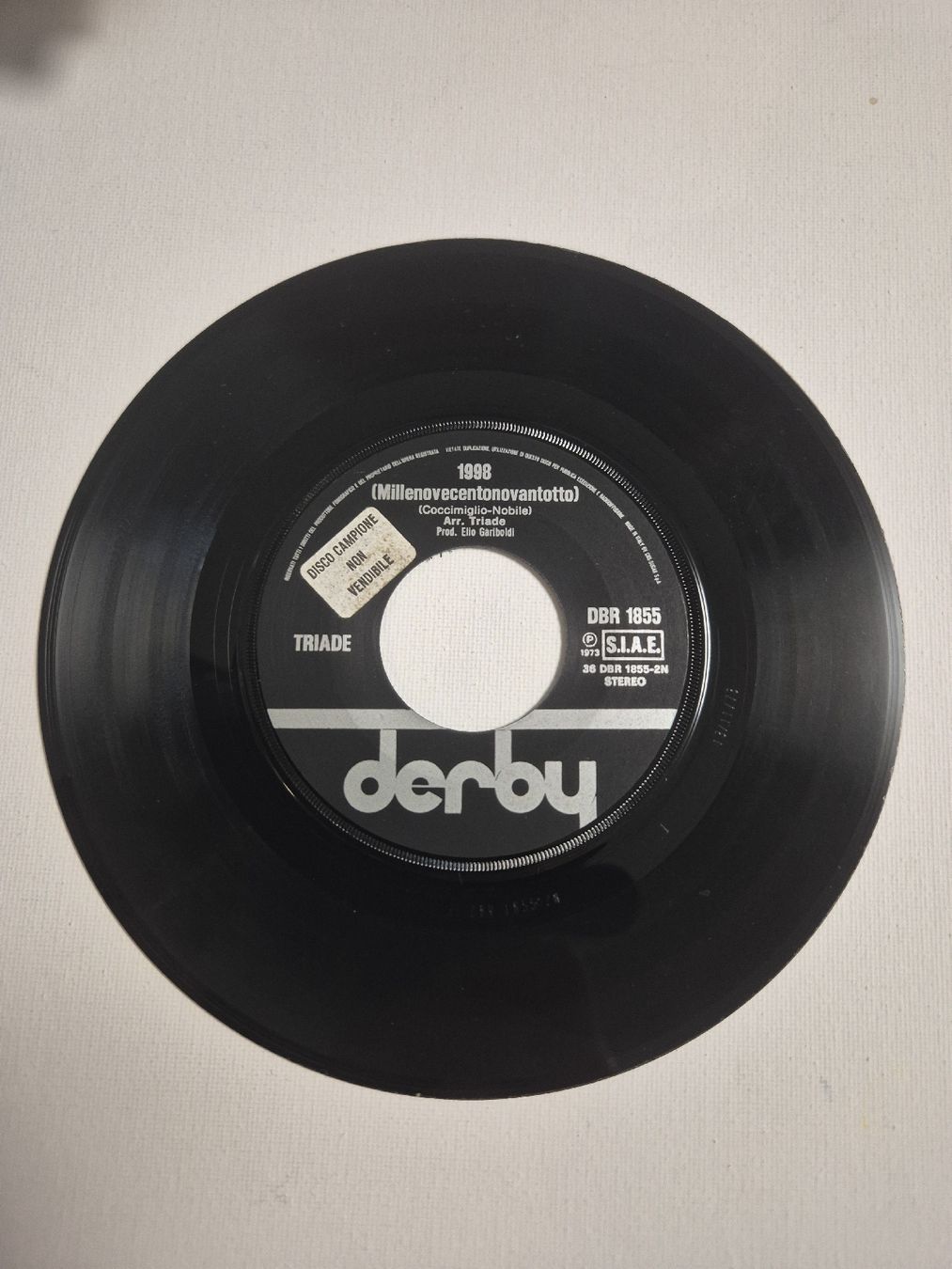 Dischi in vinile: Triade -  Caro Fratello  - Single 7  – Nuovo (secondo la descrizione) da Uster venduto da newwave0 2