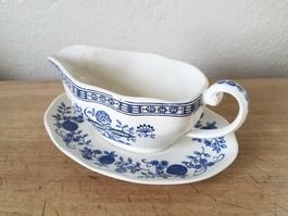 Sauciere Enoch Wedgwood (tunstall) Blue Union, England