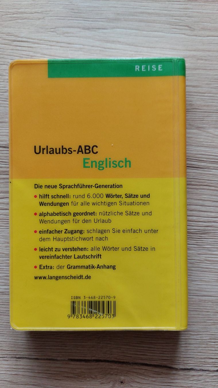 Bücher: Langenscheidt Urlaubs-ABC ENGLISCH – Gebraucht aus Goldingen von Ernapala 1