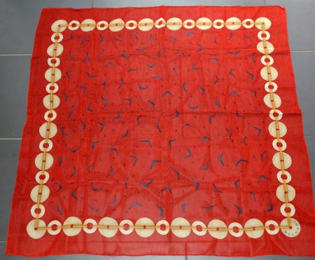 Seidentuch / foulard en soie Bvlgari