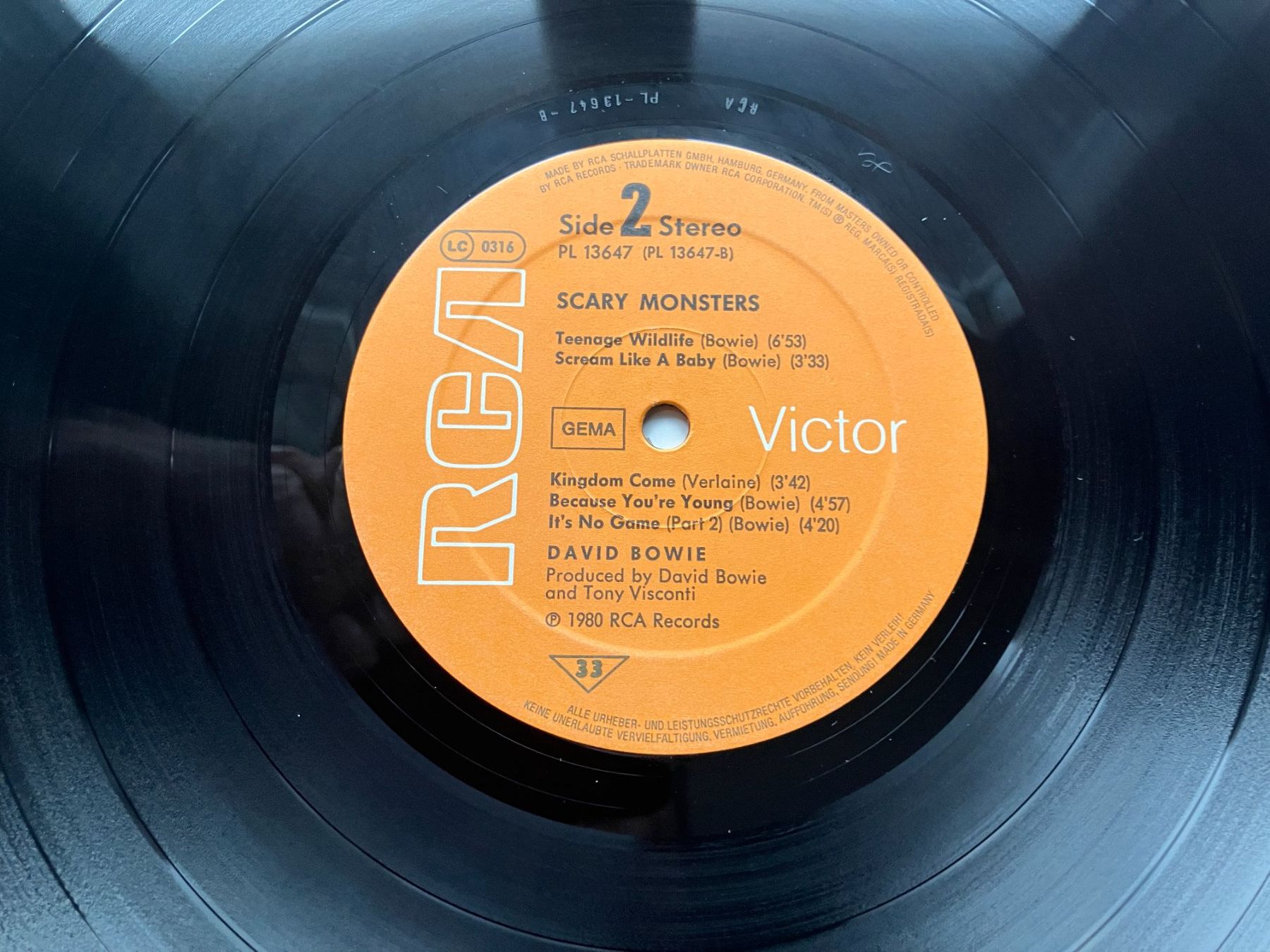Vinyles: David Bowie – D'occasion à Aarwangen par Jukebox3 8