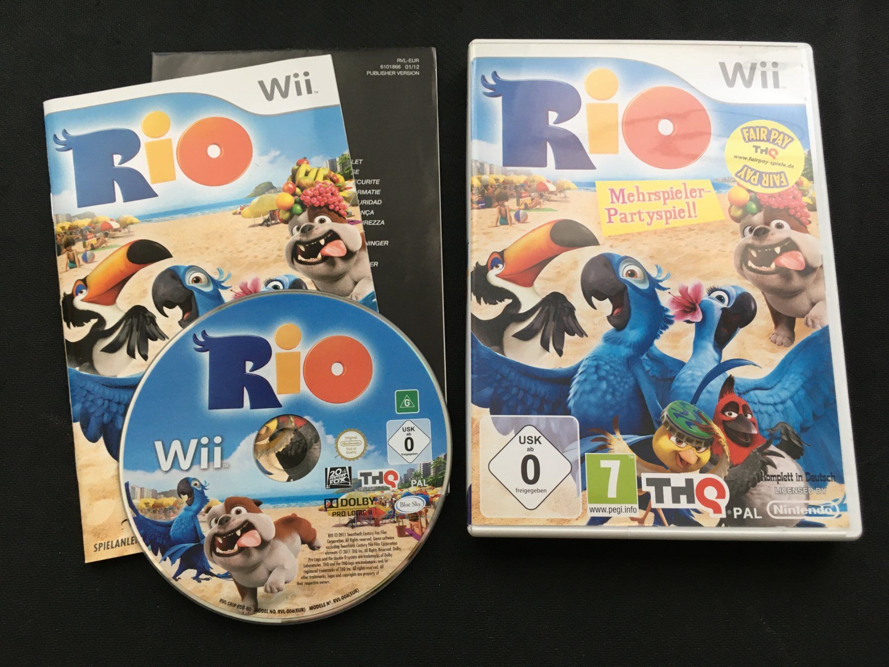Nintendo Giochi: Rio für Nintendo Wii – Usato da St.Gallen venduto da sjosjo