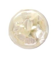 Click Button 18mm weiss