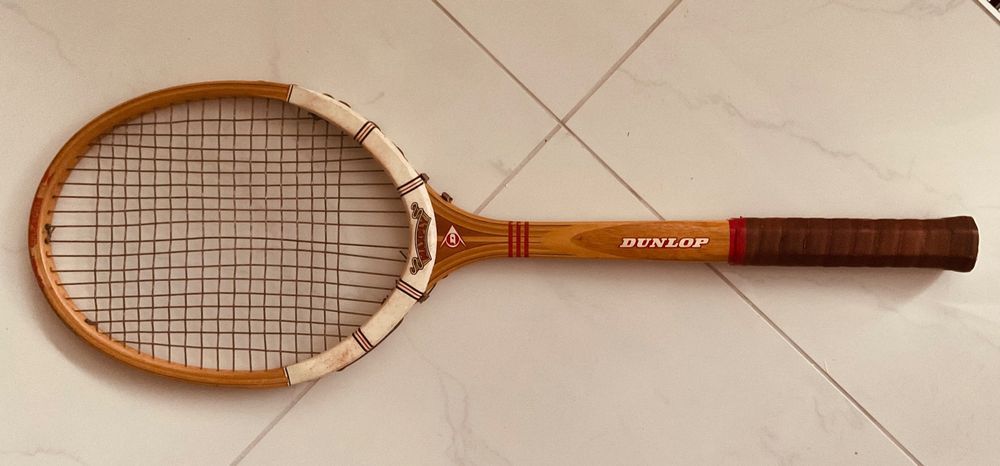 Dunlop Diplomat raquette Tennis vintage avec serre carde Zephyr - Collection