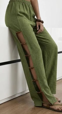 Freizeithose olive, XL