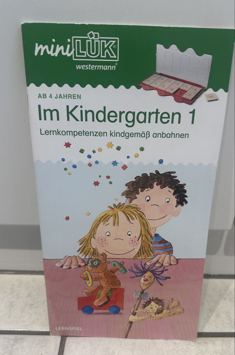Giochi: Mini LÜK Heft, Im Kindergarten 1 – Usato da Birmensdorf ZH venduto da Surfermoni
