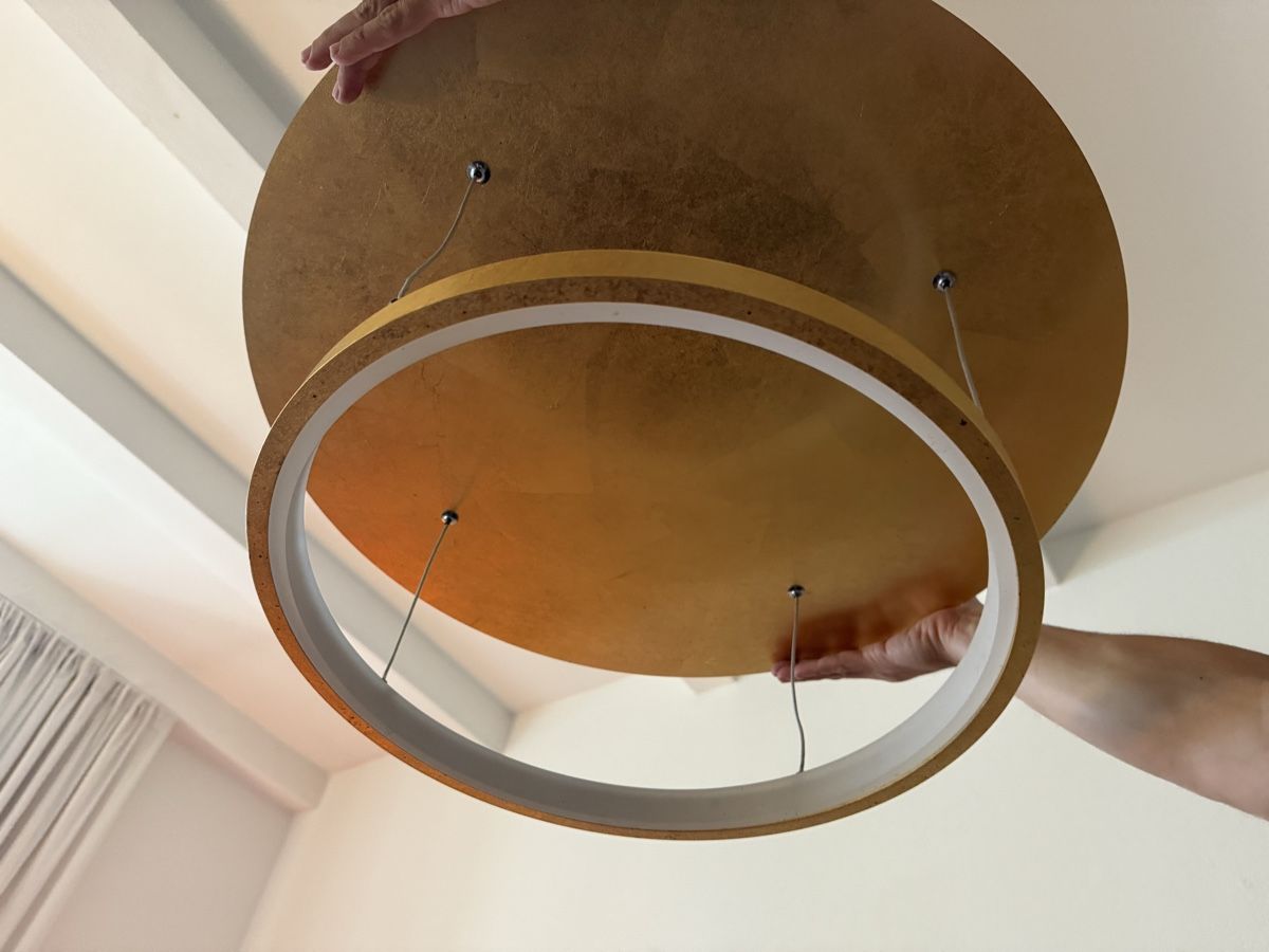 Lampadari & plafoniere: Paul Neuhaus LED Deckenleuchte rund gold – Usato da Zürich venduto da vik_wzv8 1
