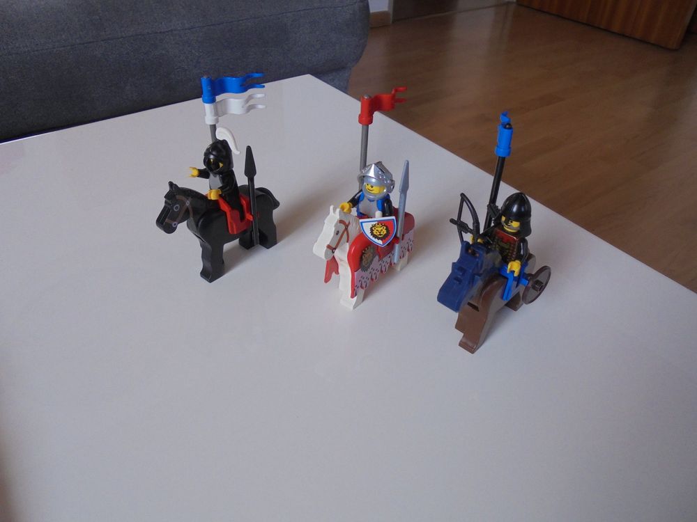 LEGO - 3 - TOLLE - PFERDE - MIT - RITTER (Gebraucht) in Gelterkinden ...