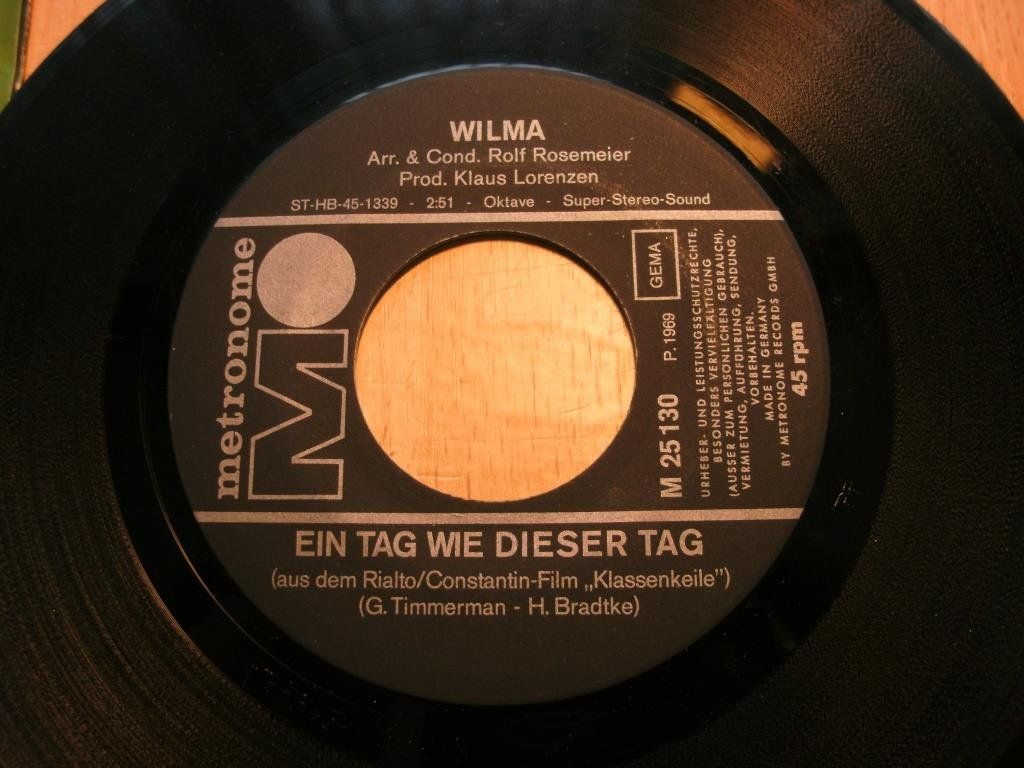 Schallplatten: Wilma – Single 45 RPM – Gebraucht aus Grenchen von Kogi7 3