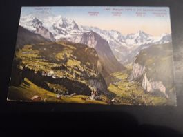 AK Wengen u. Lauterbrunnental