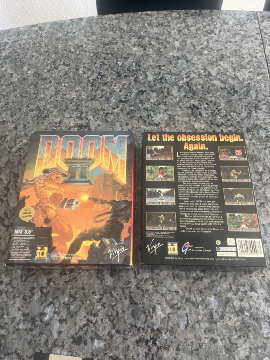 Giochi: Rare jeu Doom II pour PC IBM 3.5 disquettes et manuel – Usato da Crissier venduto da Texavery01 5