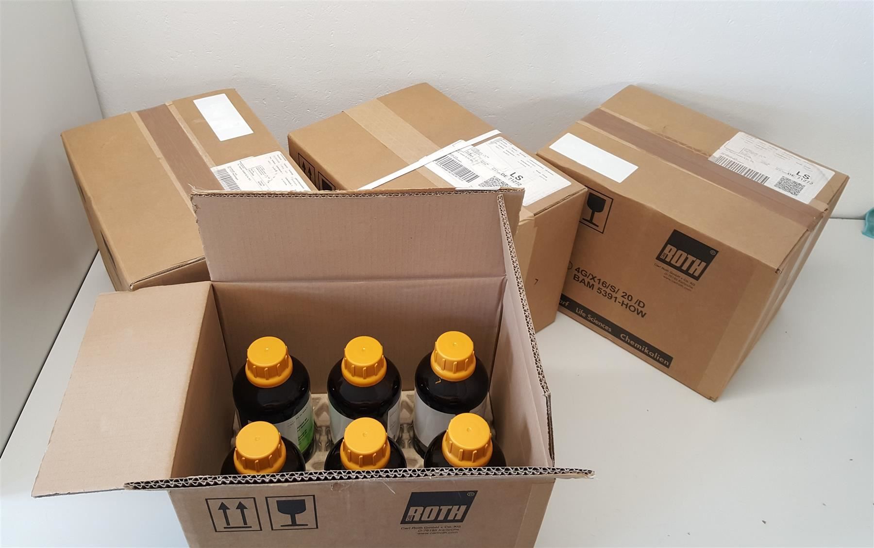 Accessori da laboratorio: 6x1KG Span 80 zur Synthese – Usato da Niederdorf venduto da LeptonAG_Labor 7