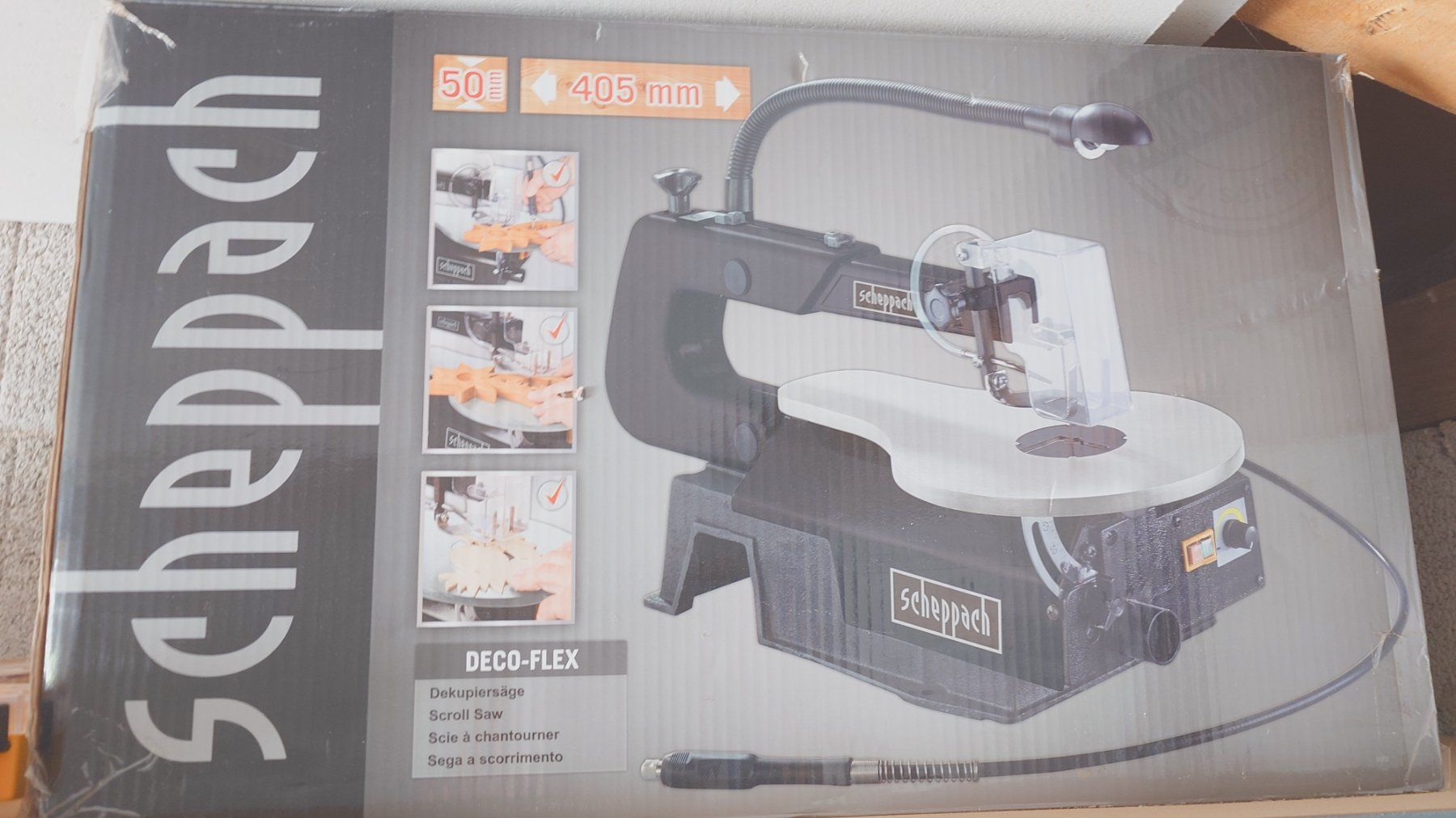 Scheppach Toutes les machines: Scie à chantourner Scheppach – D'occasion à Saignelégier par maelk11