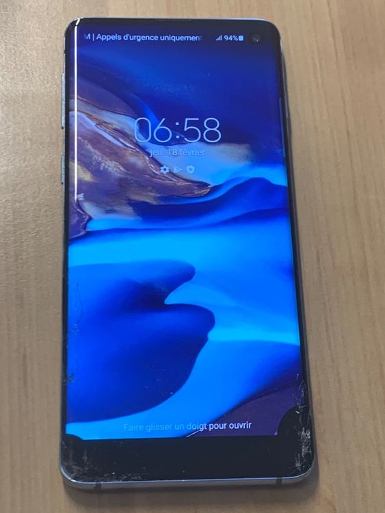 Samsung Galaxy S10 512 Gb Ecran cassé MG973F Bleu /R21 Kaufen auf Ricardo