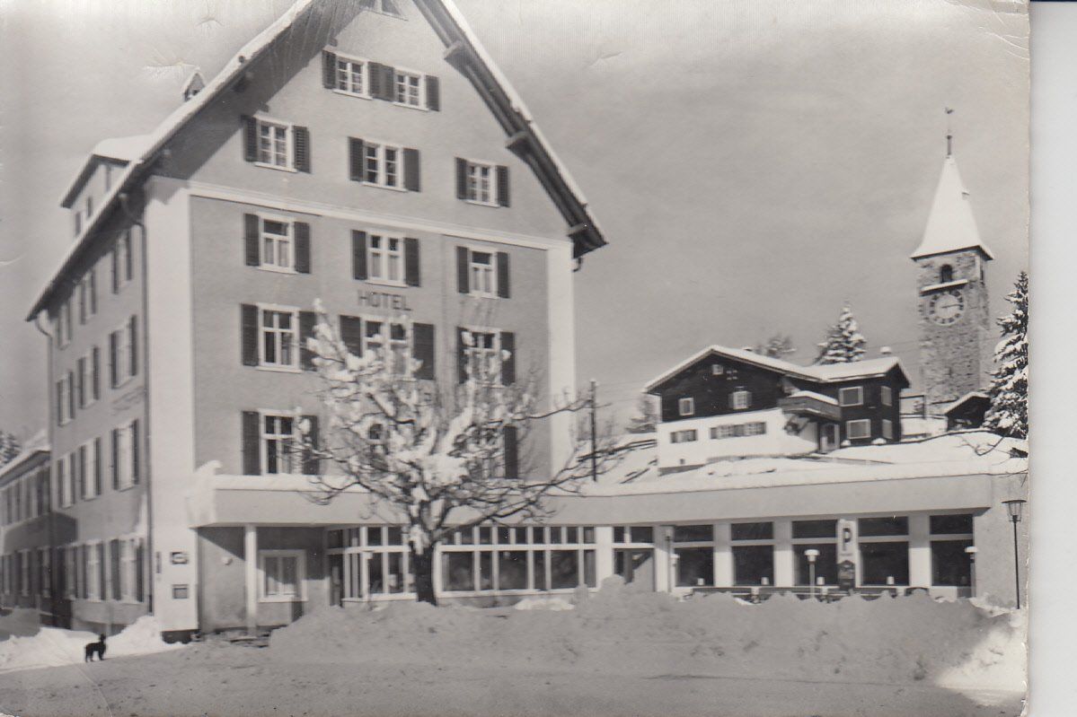 Ansichtskarten: Parpan   GR   -   Hôtel STÄTZERHORN – Gebraucht aus Brig von Valcards54