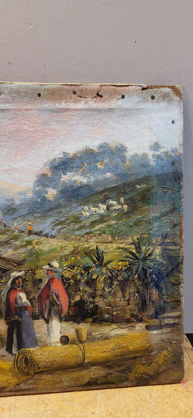 Tableaux: 0el Gemälde Mexico ? – D'occasion à Degersheim par Sonnenbiene55 5