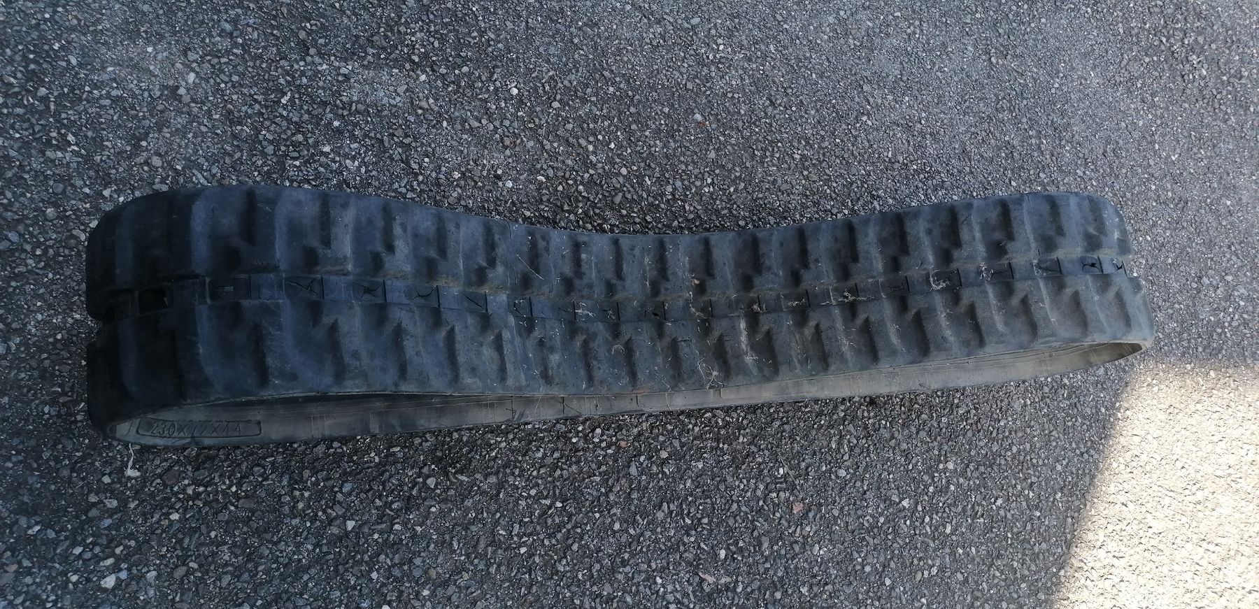 Bagger: Gummiraupe zu Hucki 100 – Gebraucht aus Schwarzenegg von musi09 5