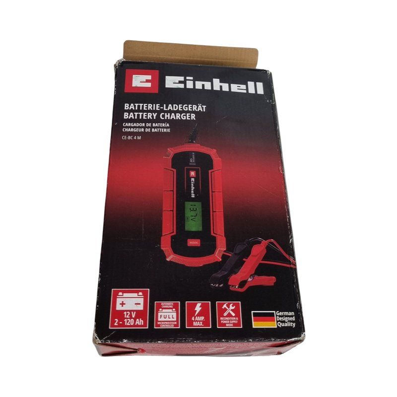 Einhell Batterie-Ladegeräte: EINHELL, Batterie-Ladegerät, CE-BC 4M – Neu (gemäss Beschreibung) aus Wangen b. Olten von Restwert_Wangen