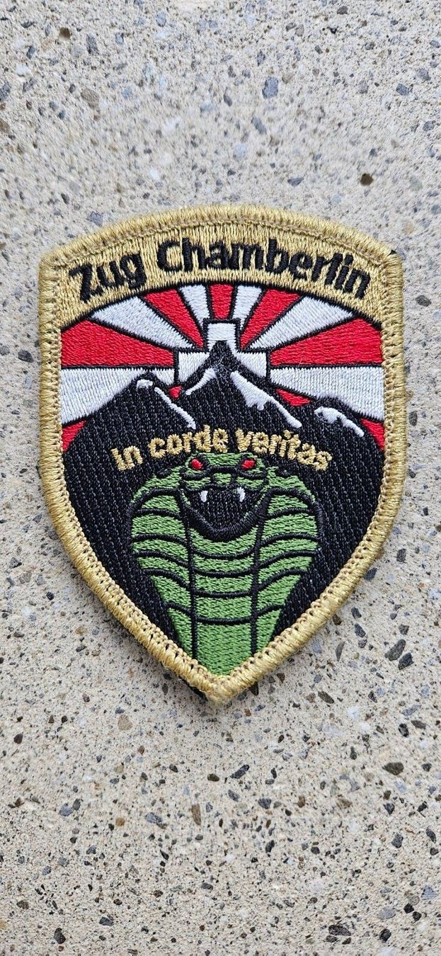 Schweizer Armee Placchette & Badge: *** Zug,s Badge mit klett *** – Nuovo e nell'imballaggio originale da Riedholz venduto da fr_sIruP